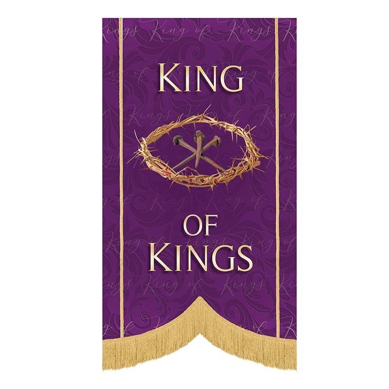 Call Him By Name Series Church Banner - King of Kings