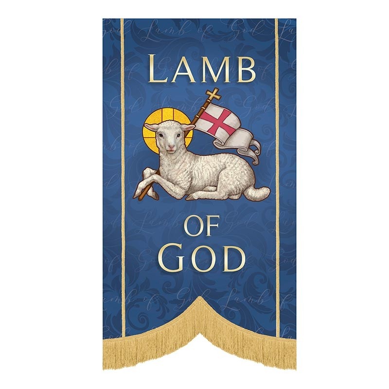 Call Him By Name Series Church Banner - Lamb of God