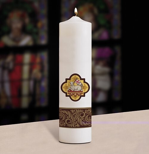 Christ Candle, Pillar, Agnus Dei