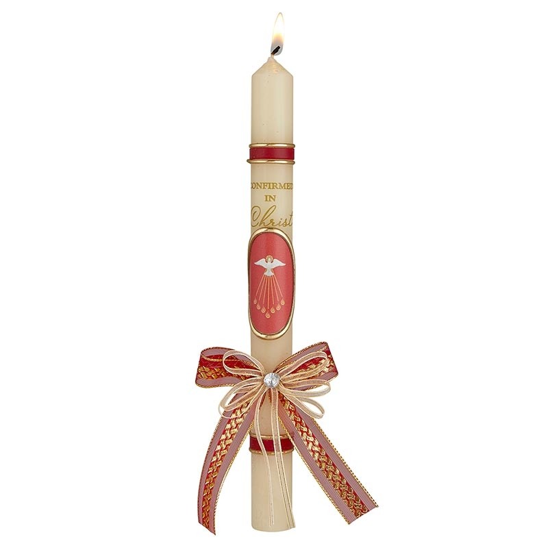 Confirmation Candle with Ribbon
