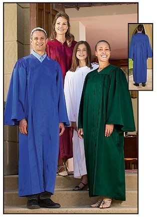 Fluted Choir Robes