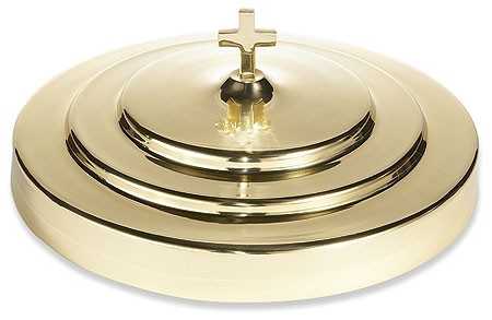 Solid Brass Communion Tray Cover