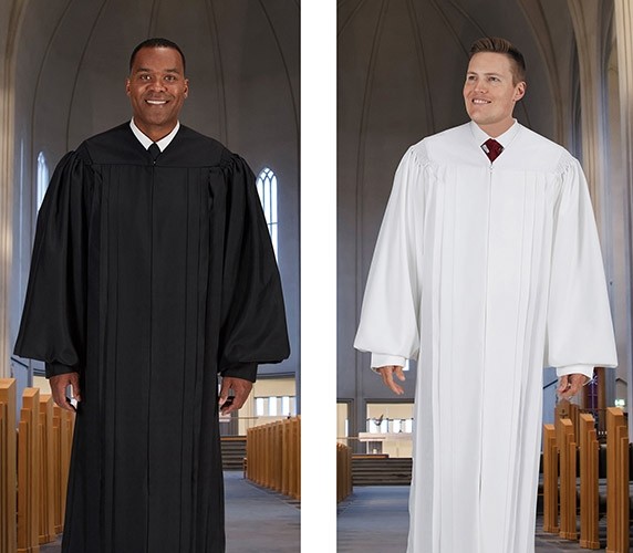 Traditional Clergy Robes Black or White