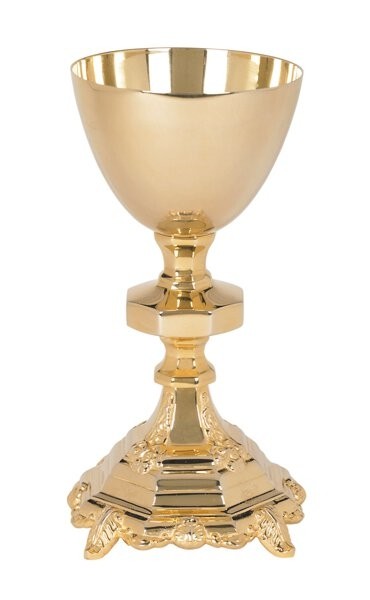 Traditional Chalice and Paten Set