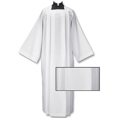 Plain Box Pleated Clergy Alb