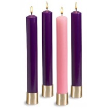 12" Polar Advent Candle Set 