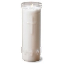 7-Day Outdoor Sanctolite  Candle- Molded Plastic