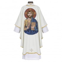 Christ Pantocrator Chasuble in Color