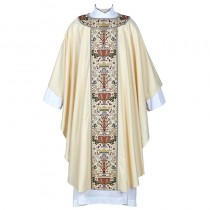 Coronation Collection Tapestry Round Neck Clergy Chasuble