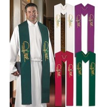 Eucharistic Collection Clergy Overlay Stoles 