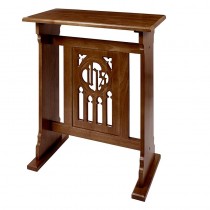 Florentine Collection Church Credence Table - Walnut