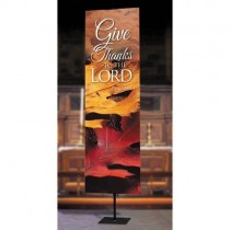 Give Thanks to the Lord Church Banner