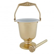 Holy Water Pot and Sprinkler G5383