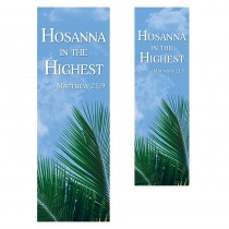 Hosanna Palm Sunday Church Banner