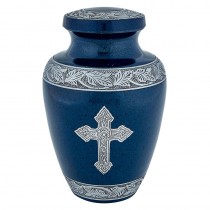 Memorial Urn - Dark Blue