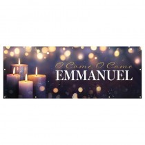 O Come, O Come, Emmanuel Outdoor Banner