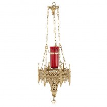 Ornate Hanging Sanctuary Lamp