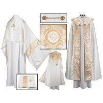 Clergy Cope and Humeral Veil Set