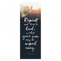 Repent X-Stand Banner