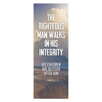 Righteous Man X-Stand Banner