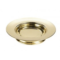 Solid Brass Stacking Bread Plate