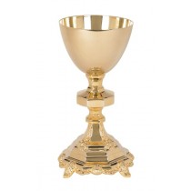 Traditional Chalice and Paten Set