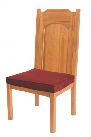 Abbey Collection Church Altar Side Chair - Medium Oak Stain
