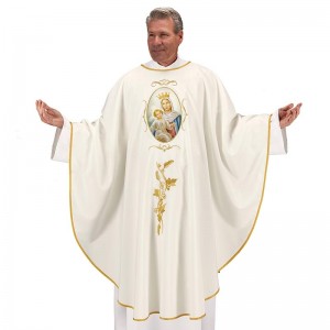 Amalfi Collection Chasuble - Mary Queen of Heaven