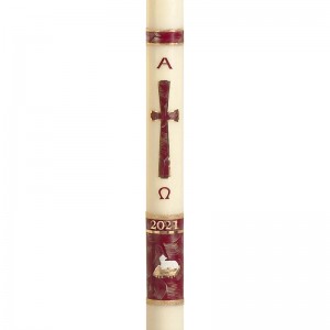 Behold the Lamb Paschal Candle
