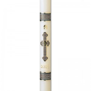Budded Cross Paschal Candle