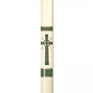 Irish Celtic Cross Paschal Candle