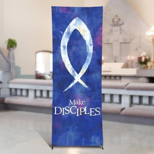 Make Disciples Worship Church Banner