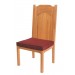 Abbey Collection Church Altar Side Chair - Medium Oak Stain
