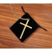 Gold Plate Clergy Pectoral Cross Pkg of 3