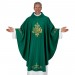 IHS Gothic Green Clergy Chasuble