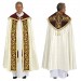 Jacquard Gold and Burgundy Clergy Cope