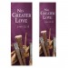 New Life Series Lenten Church Banner - No Greater Love 