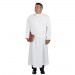Polyester Self-Fitting Clergy Alb White
