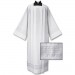 Eyelet Embroidery Box Pleated Clergy Alb