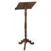 Wood Lectern Stand- Walnut Stain